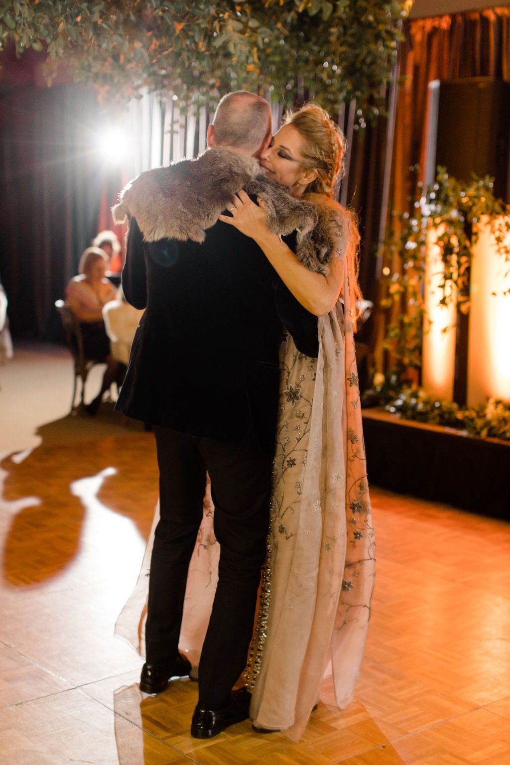 Jenny and Don's birthday weekend in Aspen: a first dance on the Sundeck