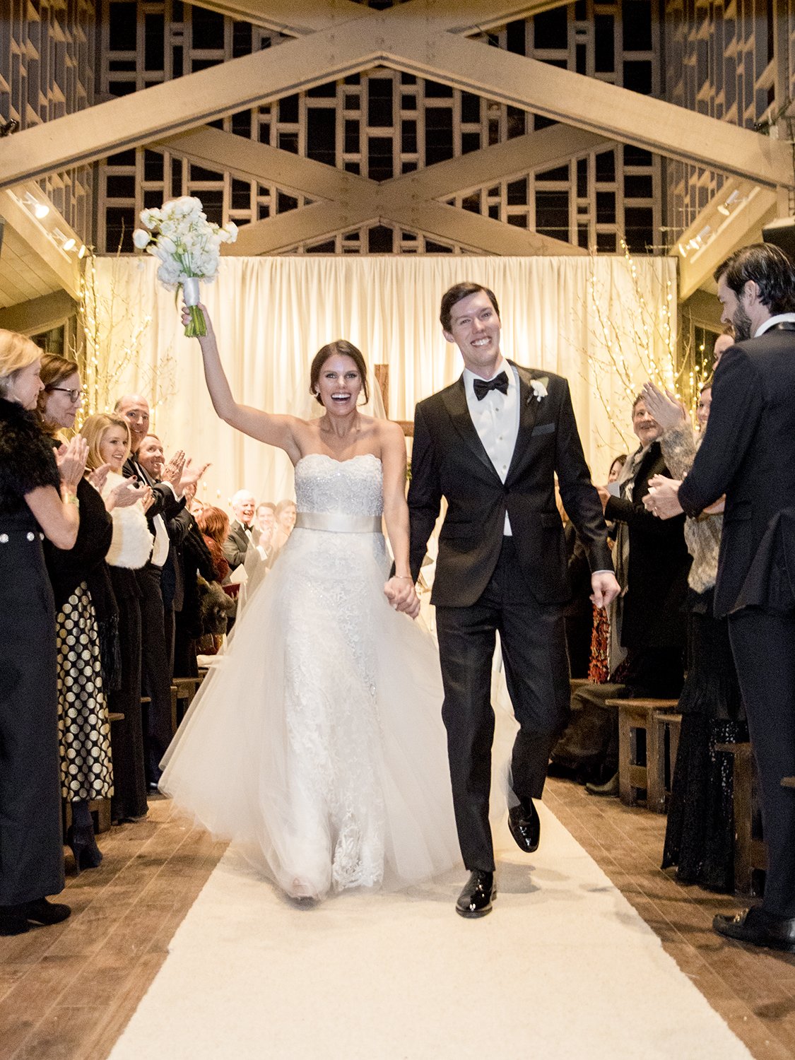 Coley & Teddy's wedding at the Aspen Chapel and Hotel Jerome: the recessional