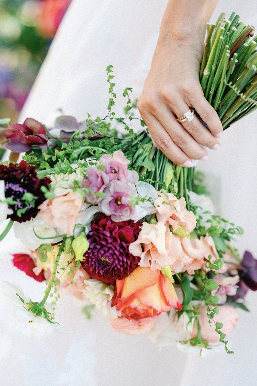 Natalie and Tyler's black-tie wedding at The Little Nell's Sundeck on Aspen Mountain