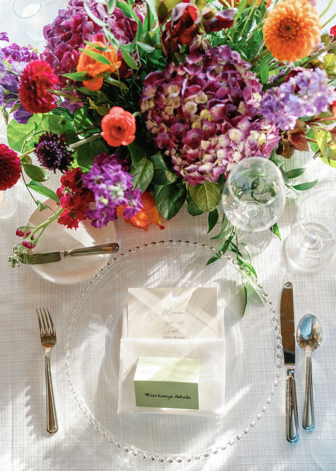 Natalie and Tyler's black-tie wedding at The Little Nell's Sundeck on Aspen Mountain