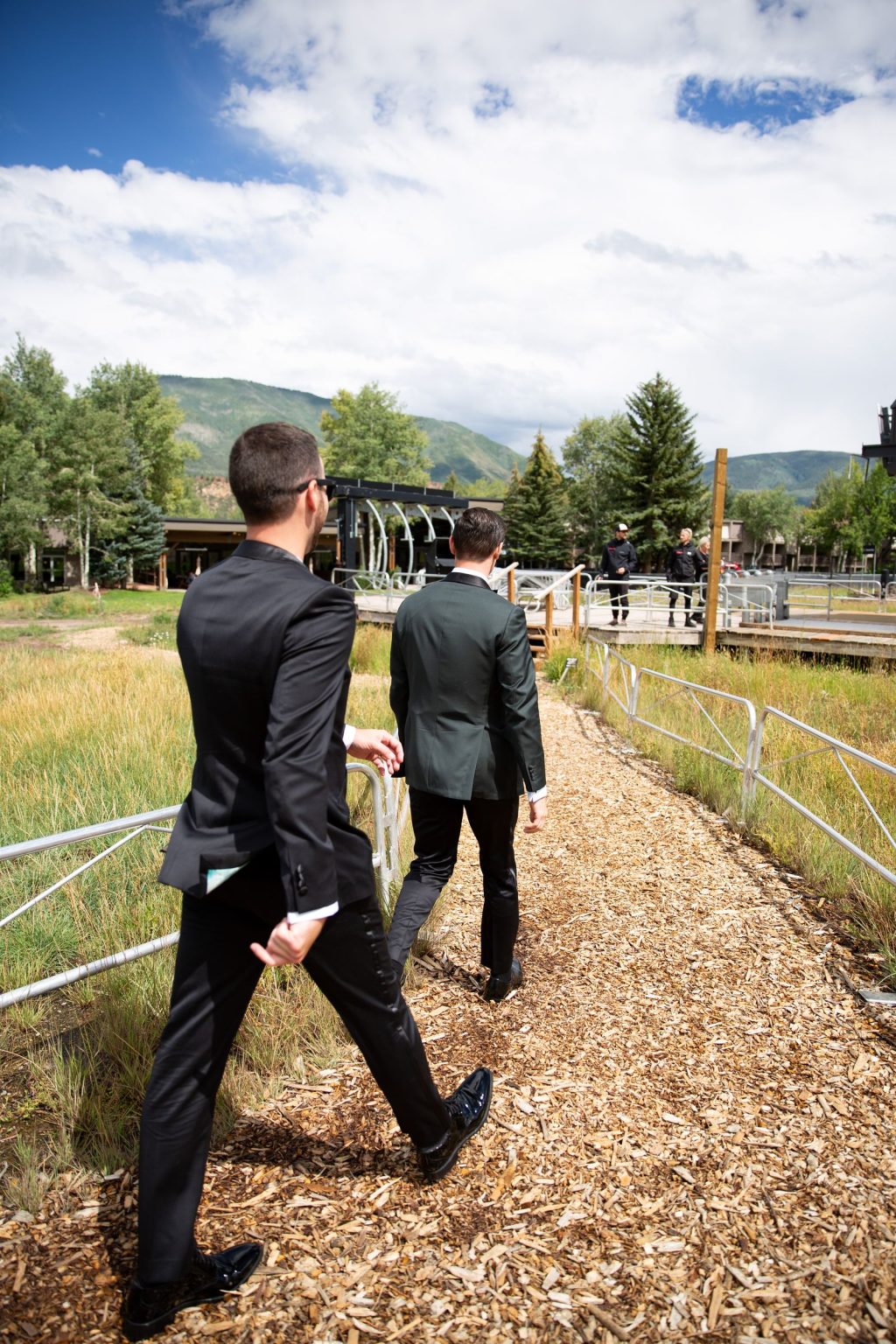 Haley and Sam's wedding day at the Cliffhouse on Buttermilk, Aspen