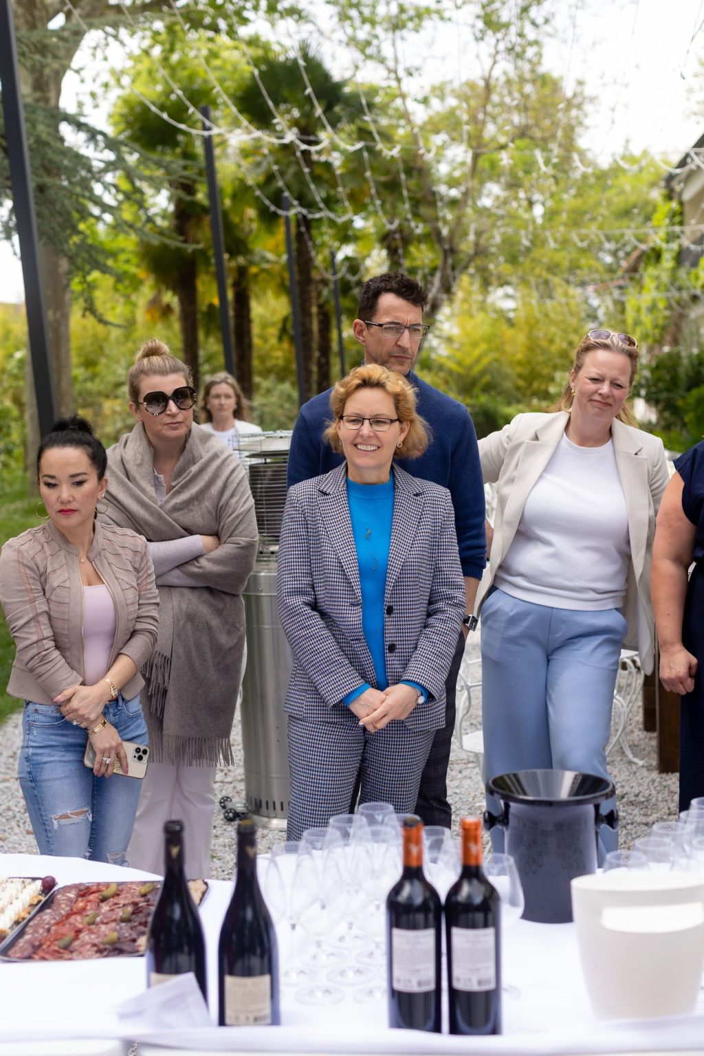 Château Saint Joseph FAM trip in the South of France: the wine and cheese tasting