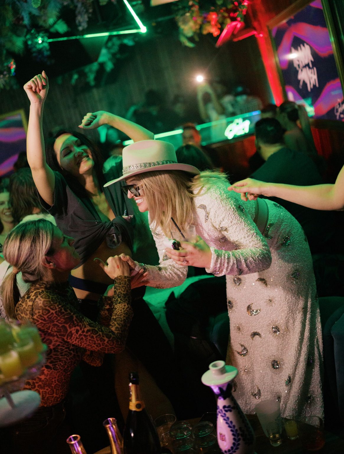 Hayley's Aspen bachelorette weekend: dancing at The Sterling