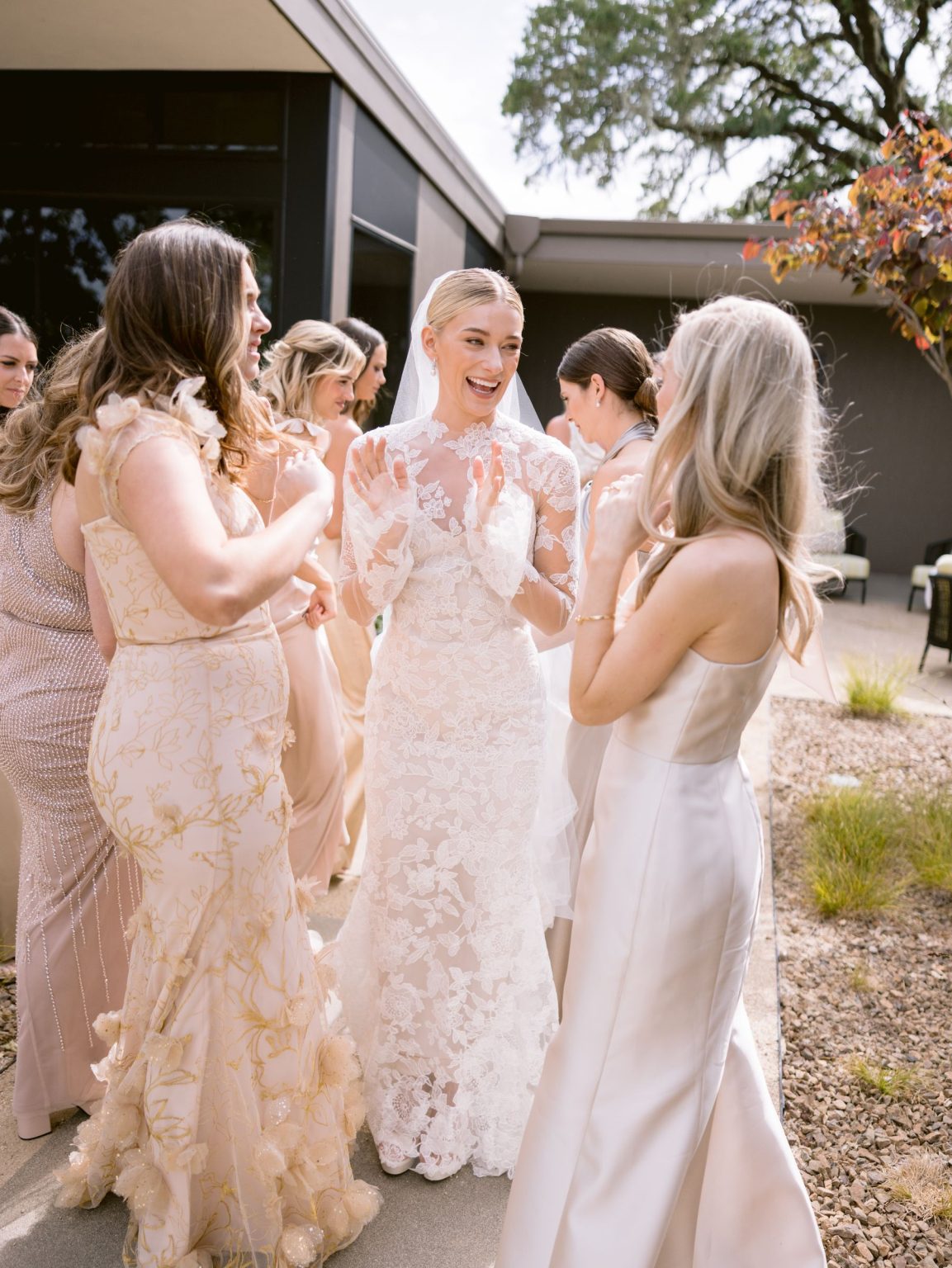 Sydney and Keaton's destination wedding at Montage Healdsburg, California: getting ready and details