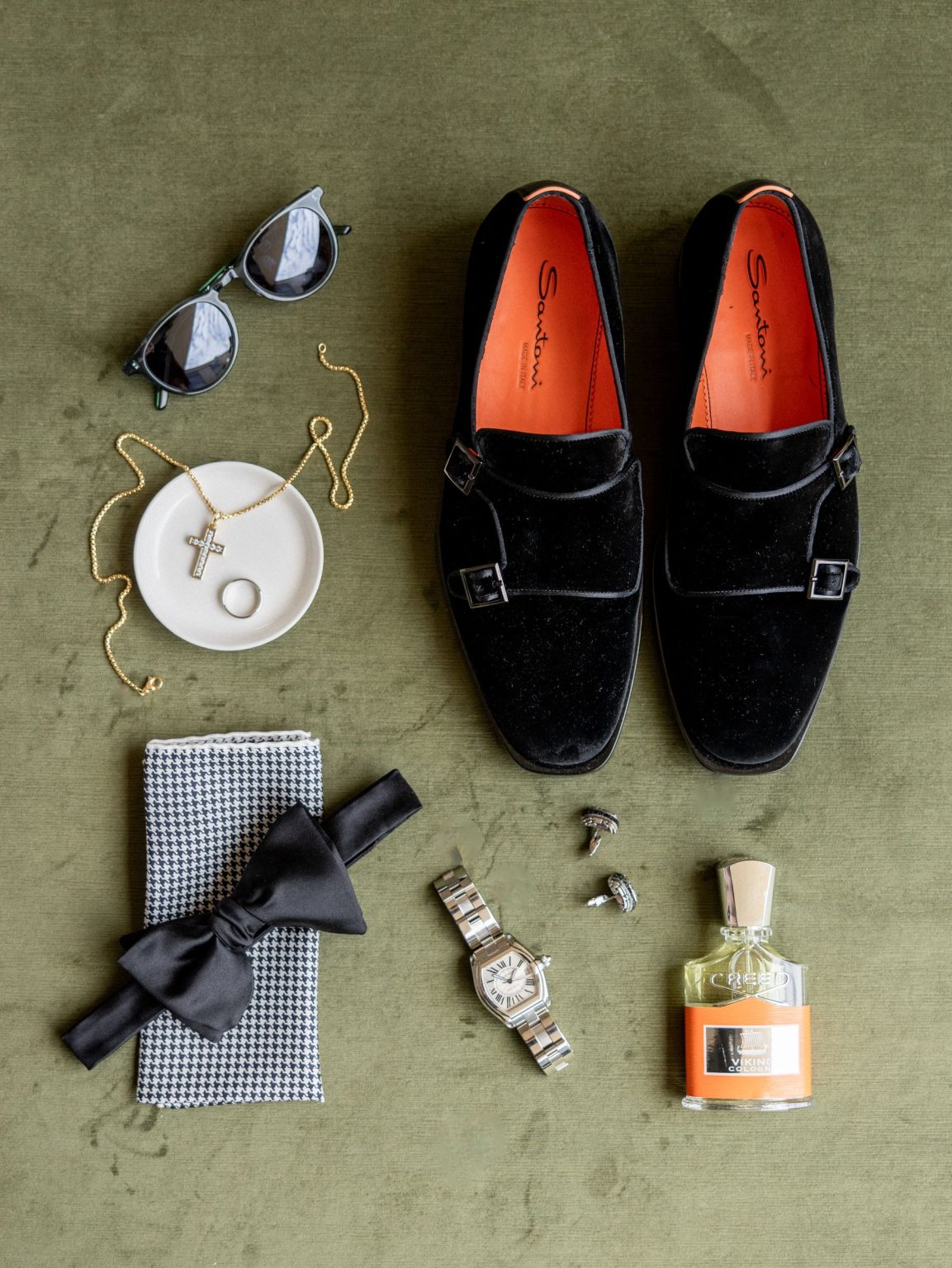 Sydney and Keaton's destination wedding at Montage Healdsburg, California: getting ready and details