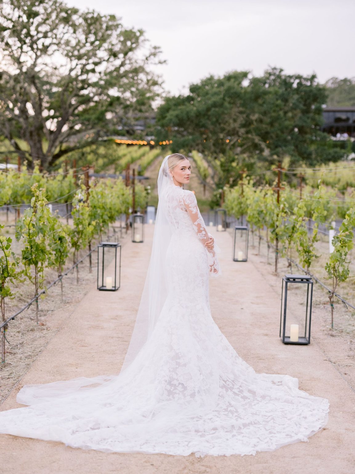Sydney and Keaton's destination wedding at Montage Healdsburg, California: portrait of the couple