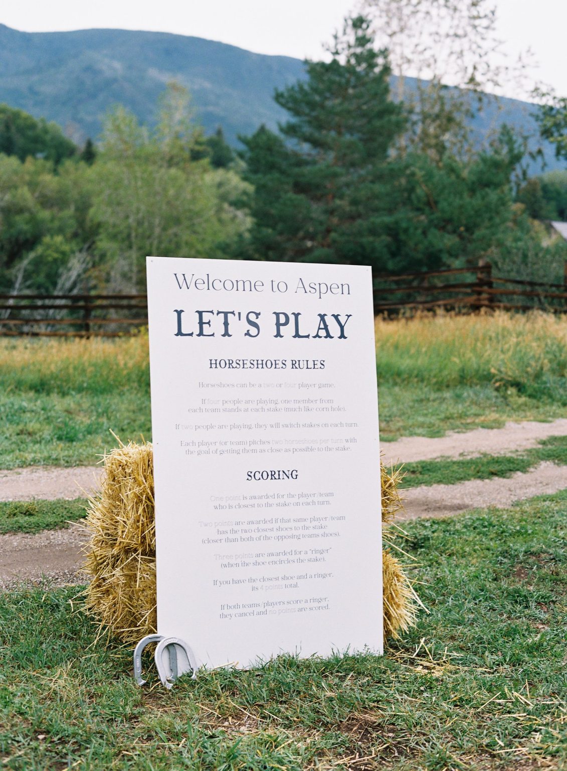 Elizabeth and Bloor's wedding in Aspen: the western welcome party at the Holden Marolt Mining Museum