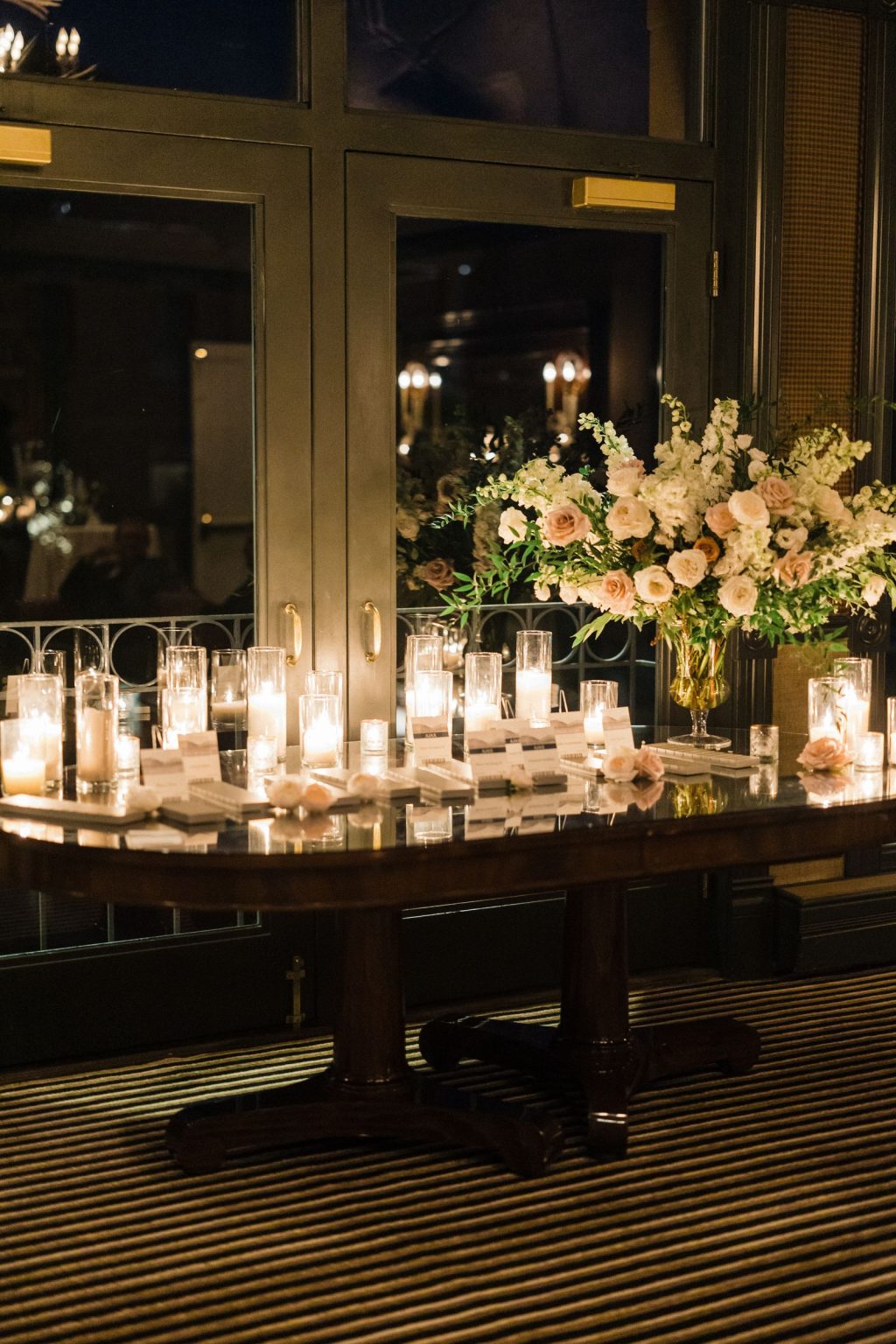 Elizabeth and Bloor's wedding in Aspen: the reception at Hotel Jerome