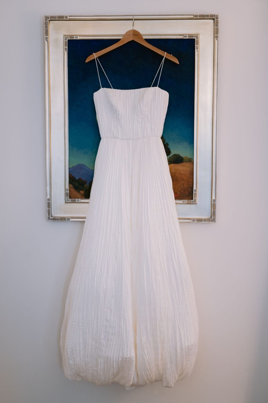 Addy & Nick's wedding at Hotel Jerome, Aspen: the wedding gown