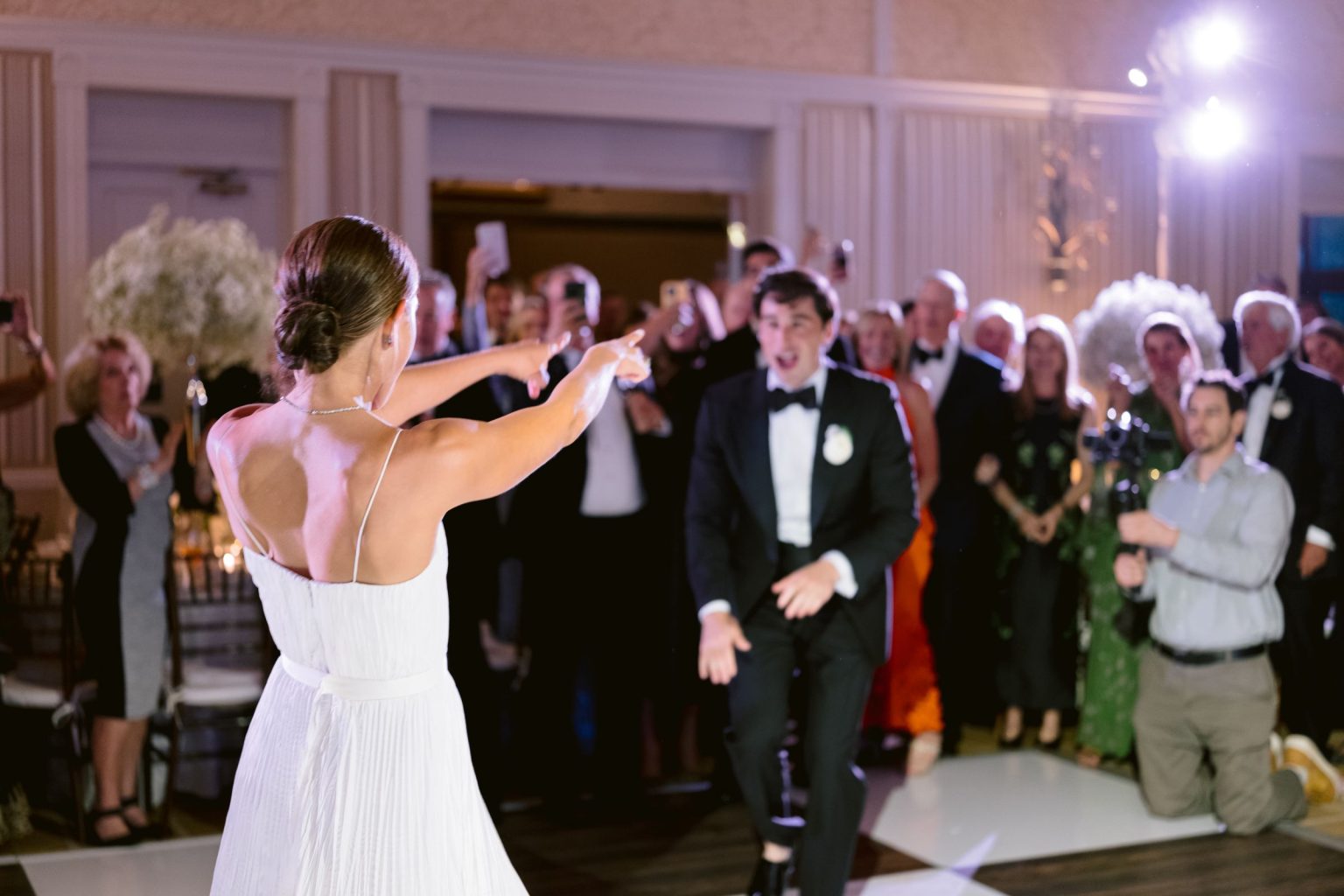 Addy & Nick's wedding at Hotel Jerome, Aspen: the first dance