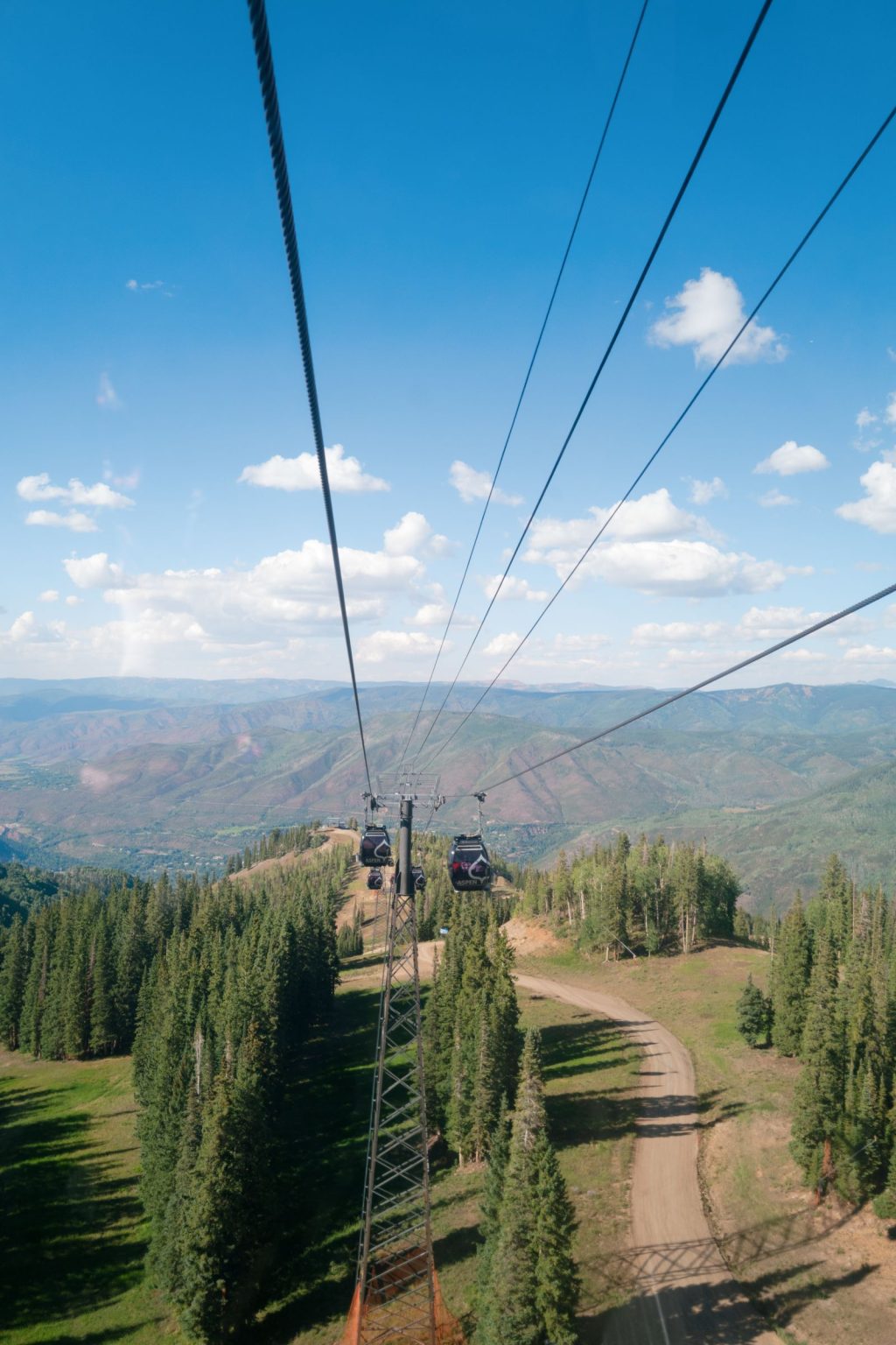 Aline and Colin's wedding at the top of Aspen Mountain