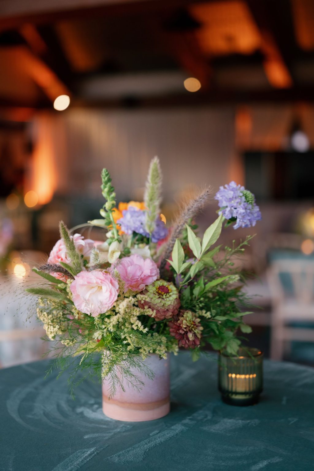 Aline and Colin's wedding at the top of Aspen Mountain