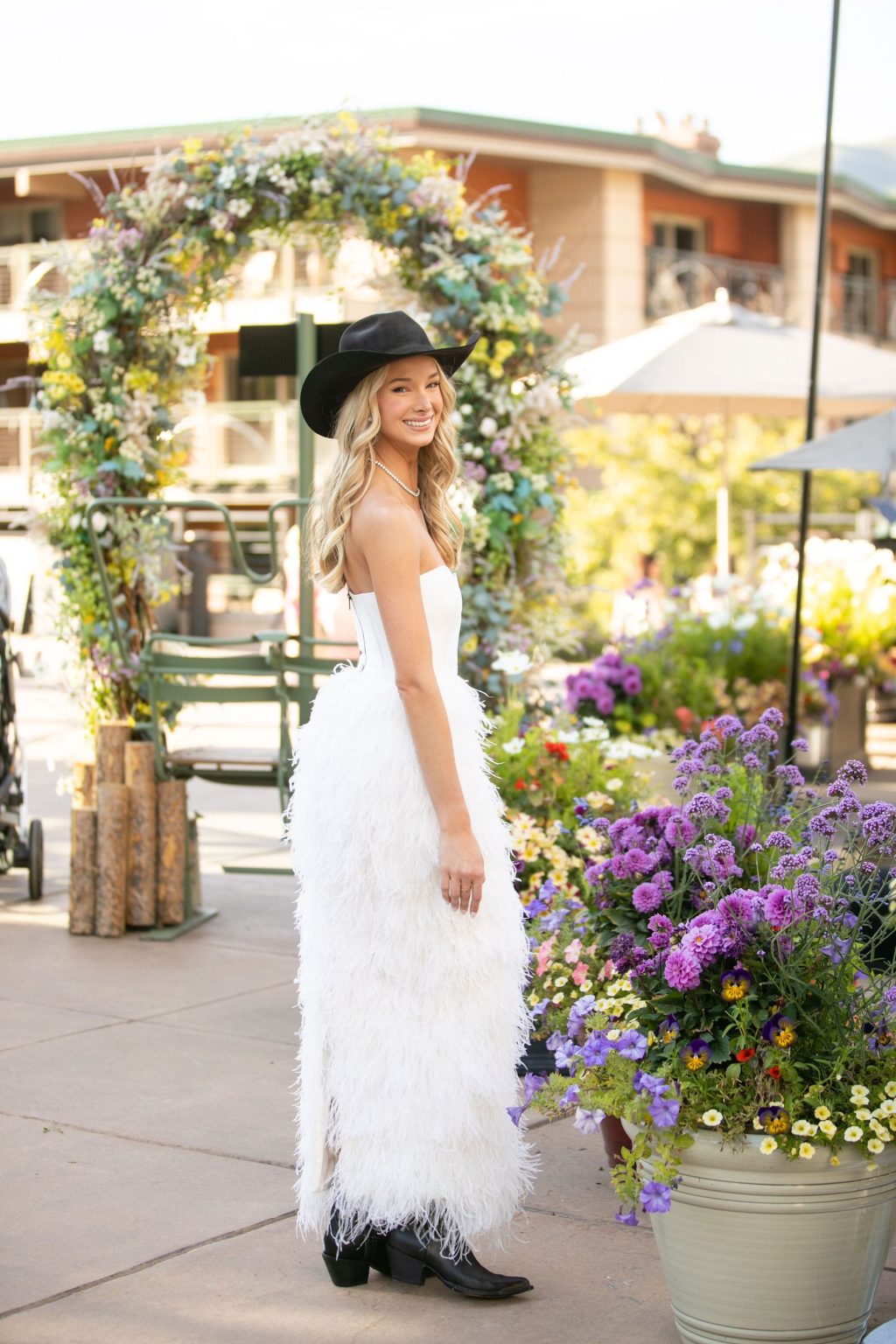 Meredith and JD's wedding at The Little Nell, Aspen: the western rehearsal dinner