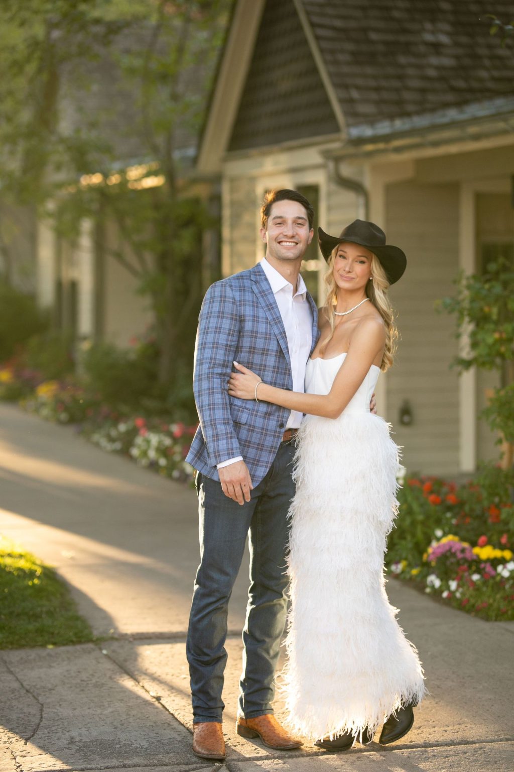 Meredith and JD's wedding at The Little Nell, Aspen: the western rehearsal dinner