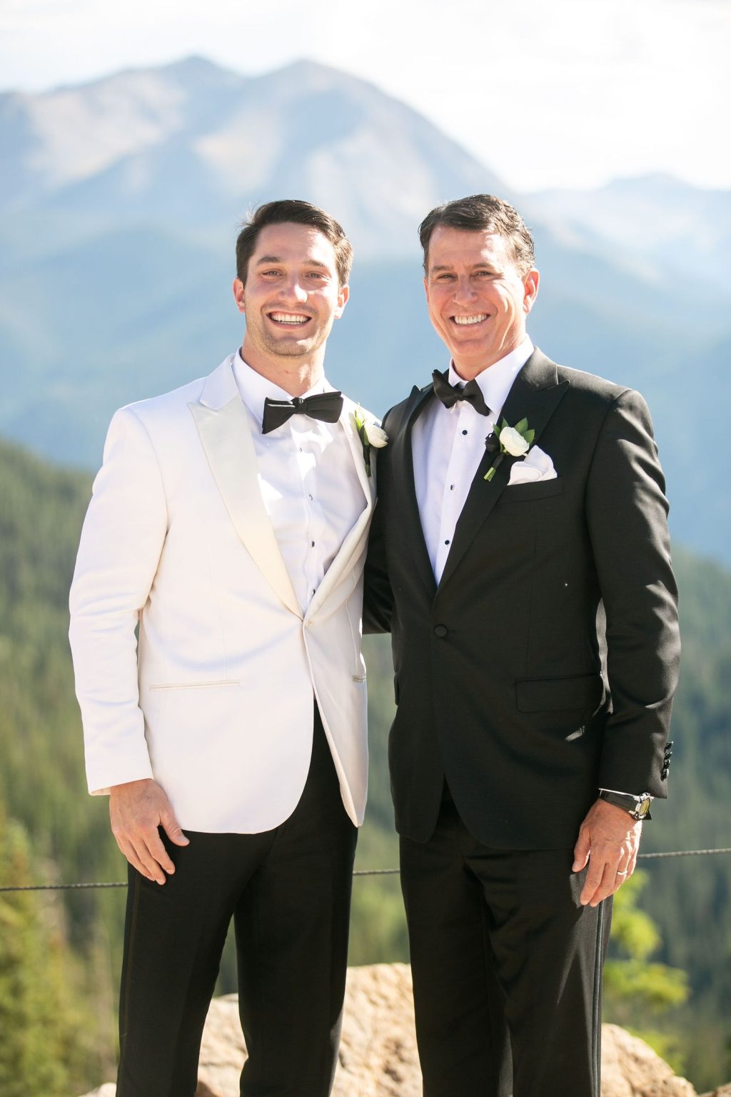 Meredith and JD's wedding at The Little Nell, Aspen: getting ready