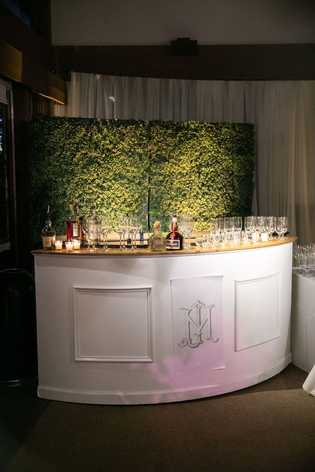 Meredith and JD's wedding at The Little Nell, Aspen: the reception at the Sundeck