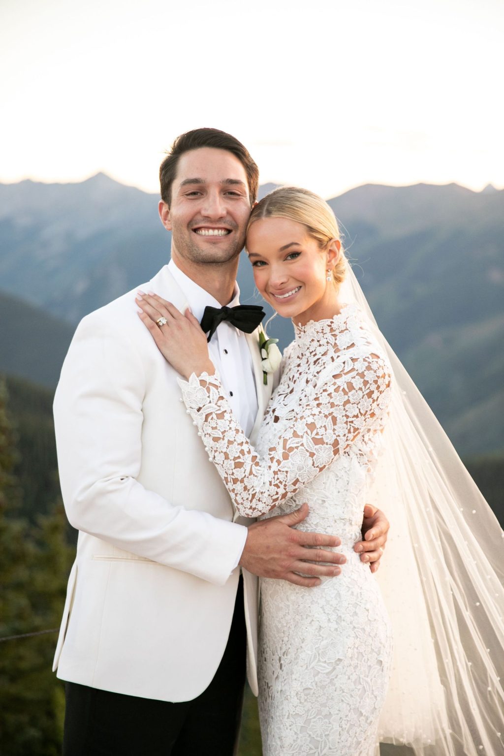 Meredith and JD's wedding at The Little Nell, Aspen: the reception at the Sundeck
