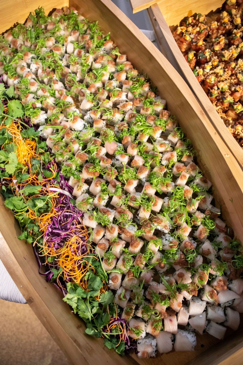 Meredith and JD's wedding at The Little Nell, Aspen: the reception at the Sundeck