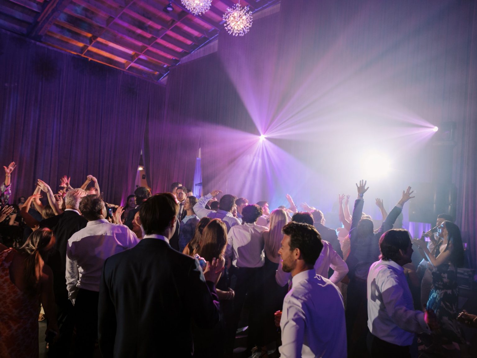 Clare and Kobe's McCabe Ranch wedding in Old Snowmass, Colorado: the late-night party