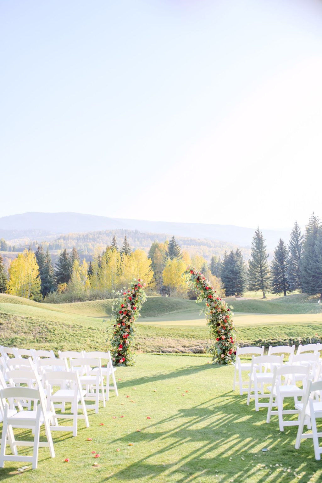 Ryann and Cole's wedding at the Snowmass Club, Snowmass Village: getting ready and details