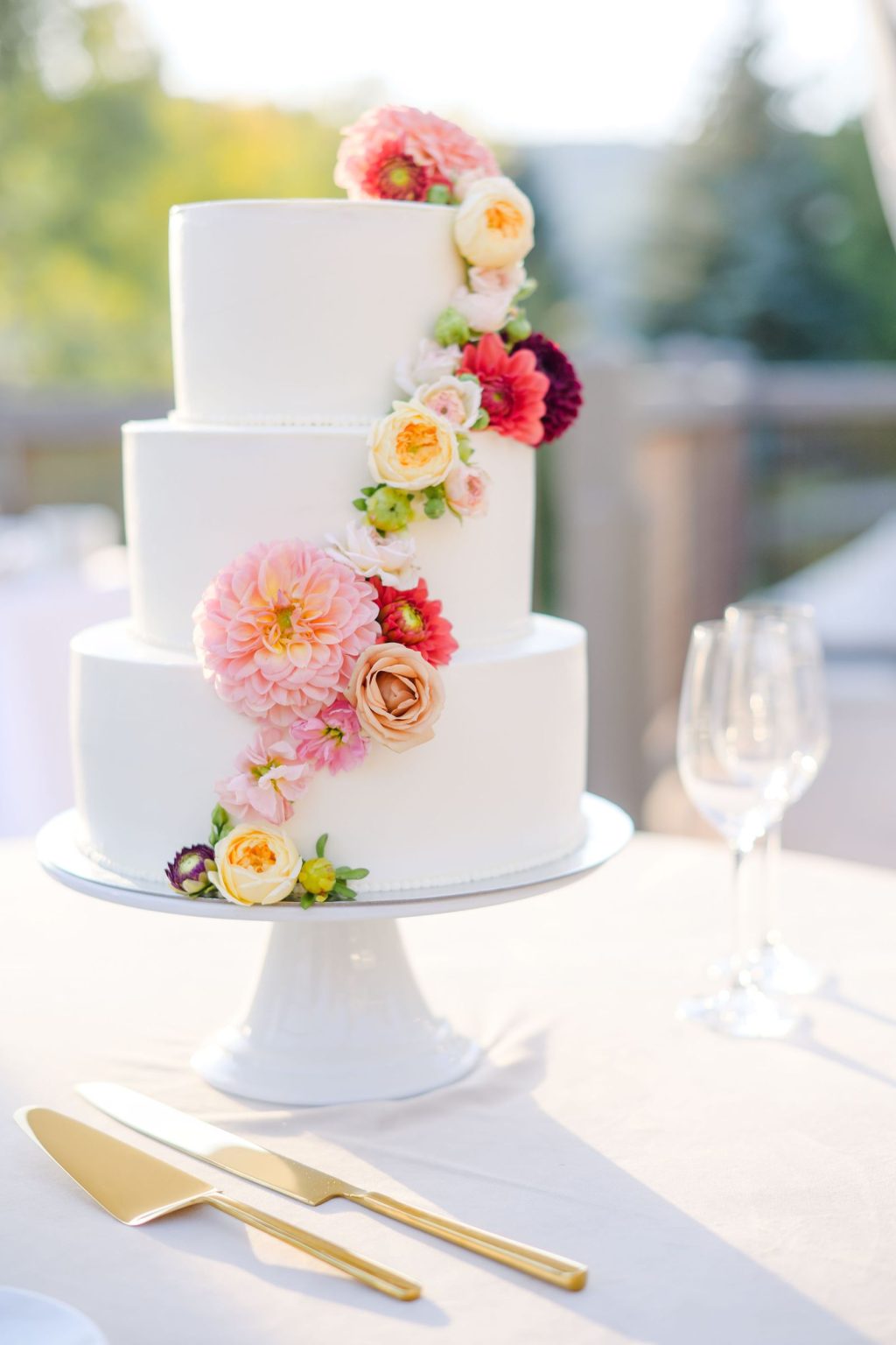 Ryann and Cole's wedding at the Snowmass Club, Snowmass Village: portraits in the meadow