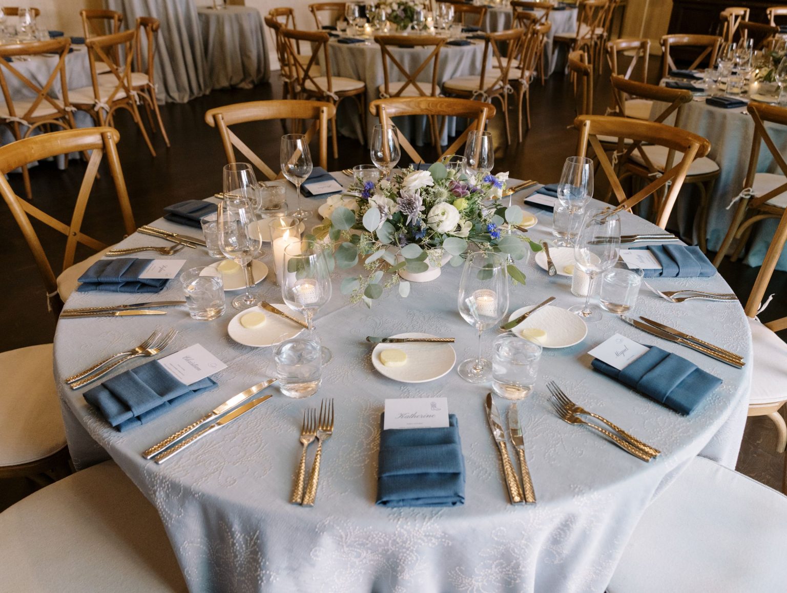 A summer wedding at T Lazy 7 Ranch, Aspen: welcome party details
