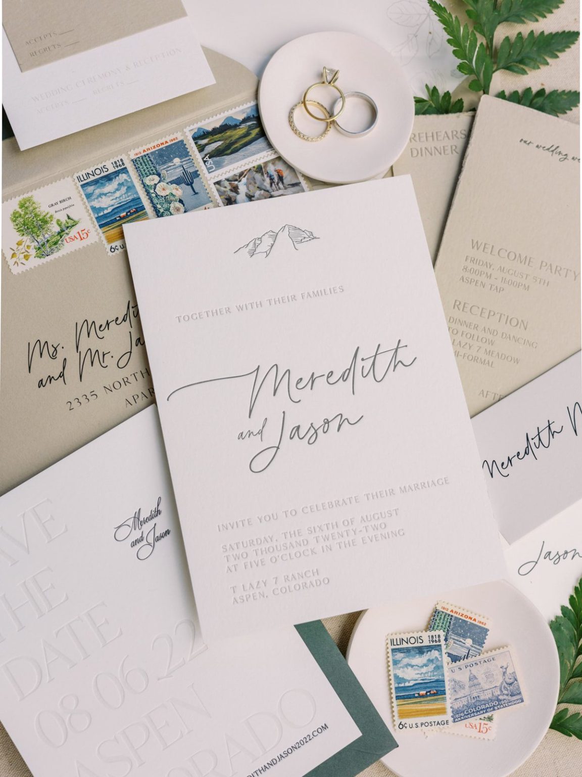 Meredith and Jason's wedding at T Lazy 7 Ranch, Aspen: getting ready at Hotel Jerome
