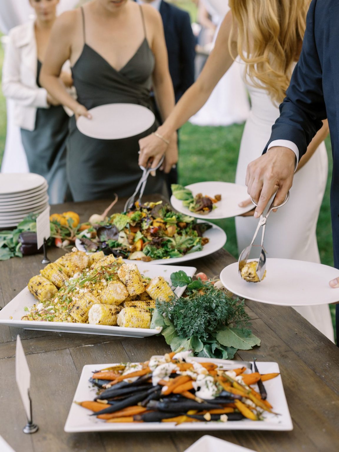 Meredith and Jason's wedding at T Lazy 7 Ranch, Aspen: the reception tent