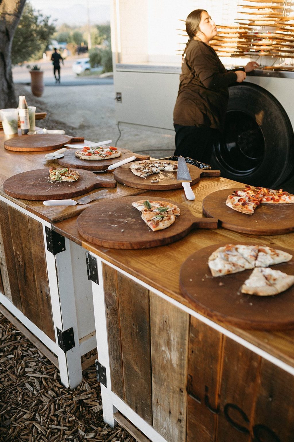 Anna and Sully's wedding at Whispering Rose Ranch, Santa Ynez, California: the welcome party