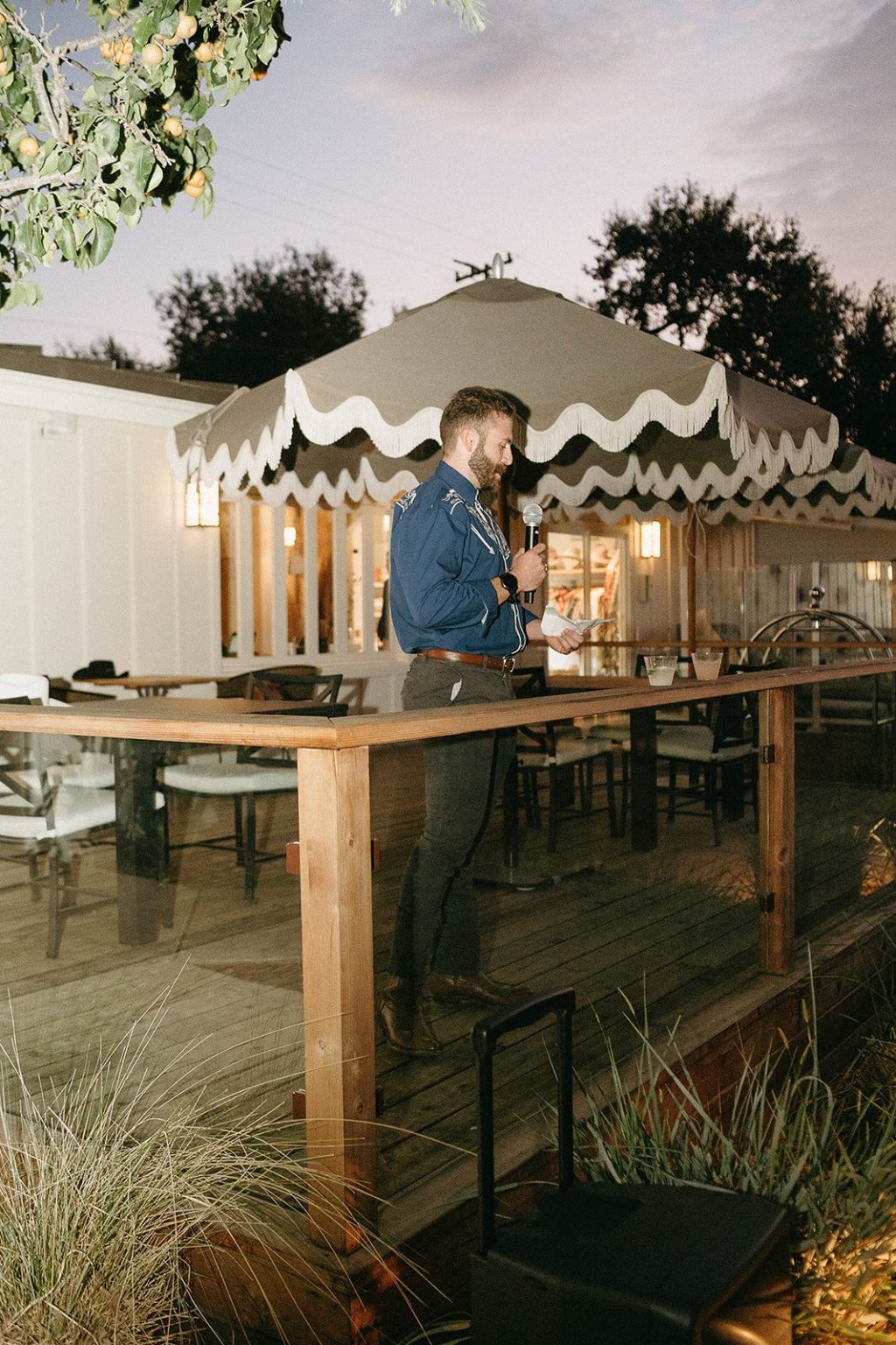 Anna and Sully's wedding at Whispering Rose Ranch, Santa Ynez, California: the welcome party