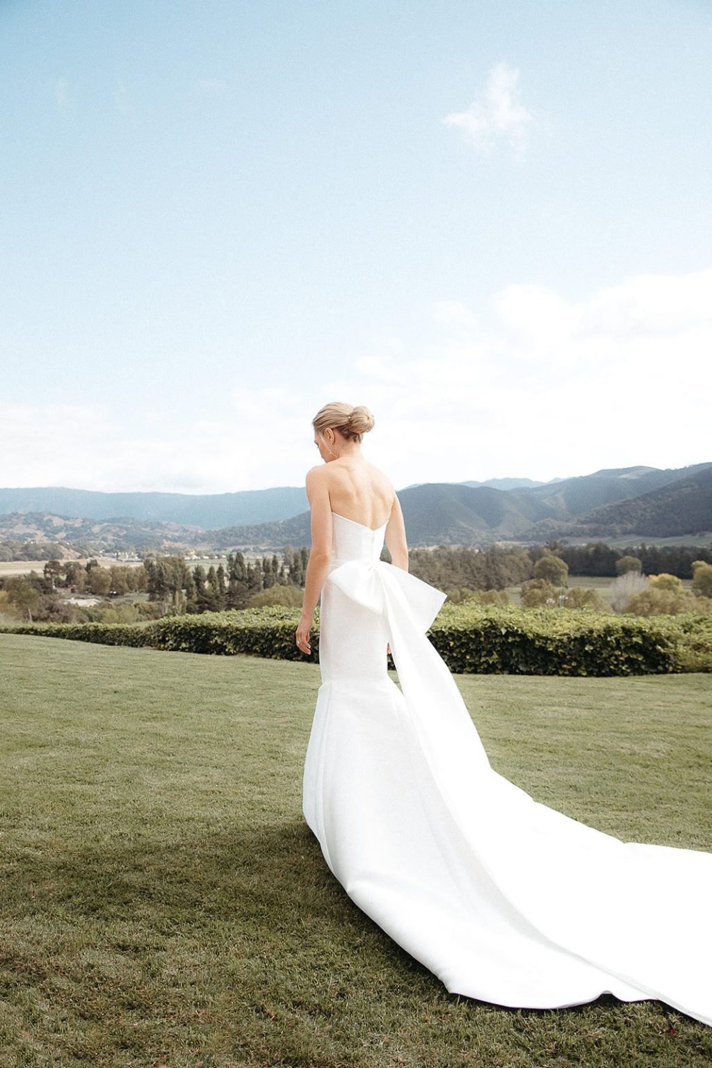 Anna and Sully's wedding at Whispering Rose Ranch, Santa Ynez, California: portrait of the couple