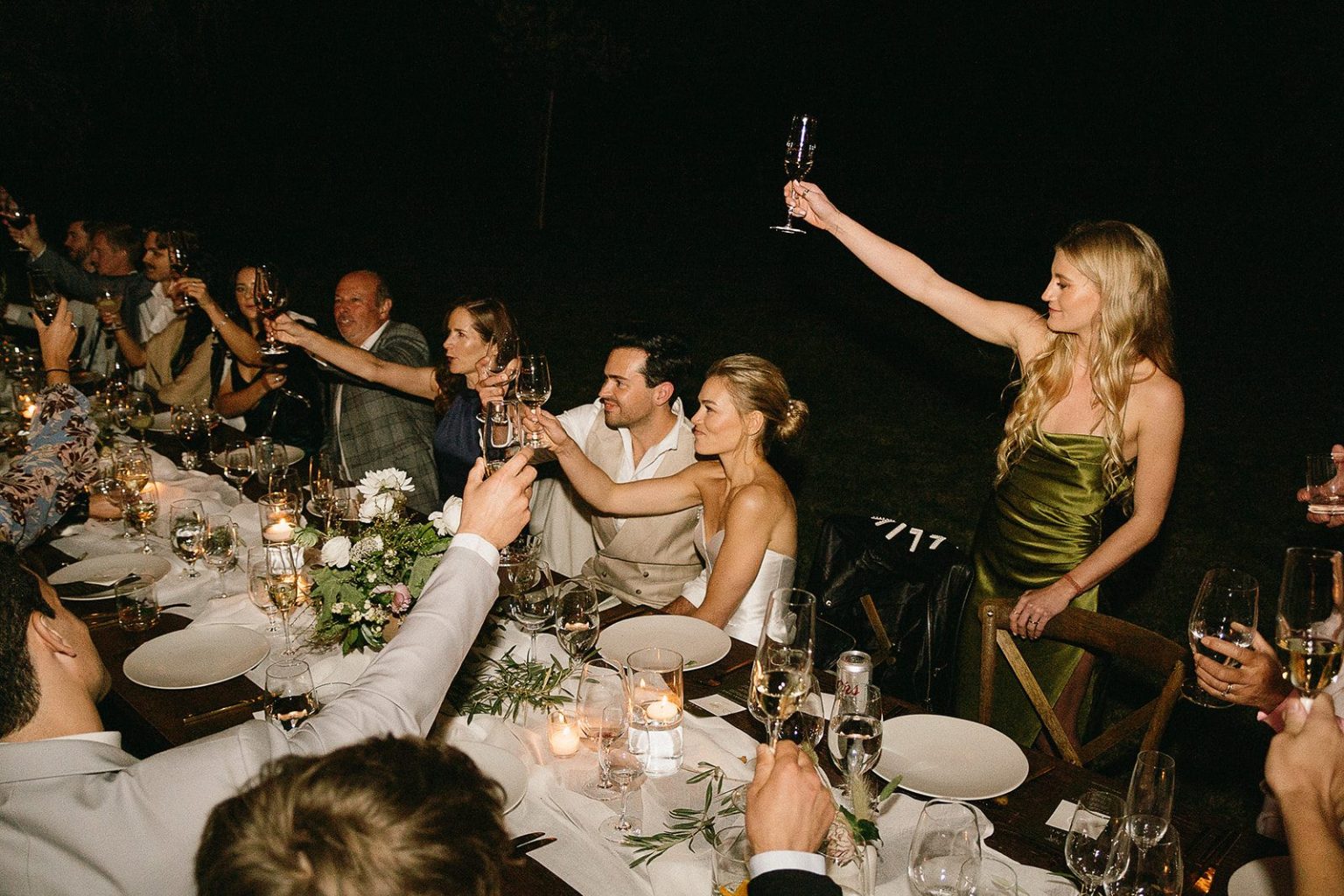 Anna and Sully's wedding at Whispering Rose Ranch, Santa Ynez, California: the reception