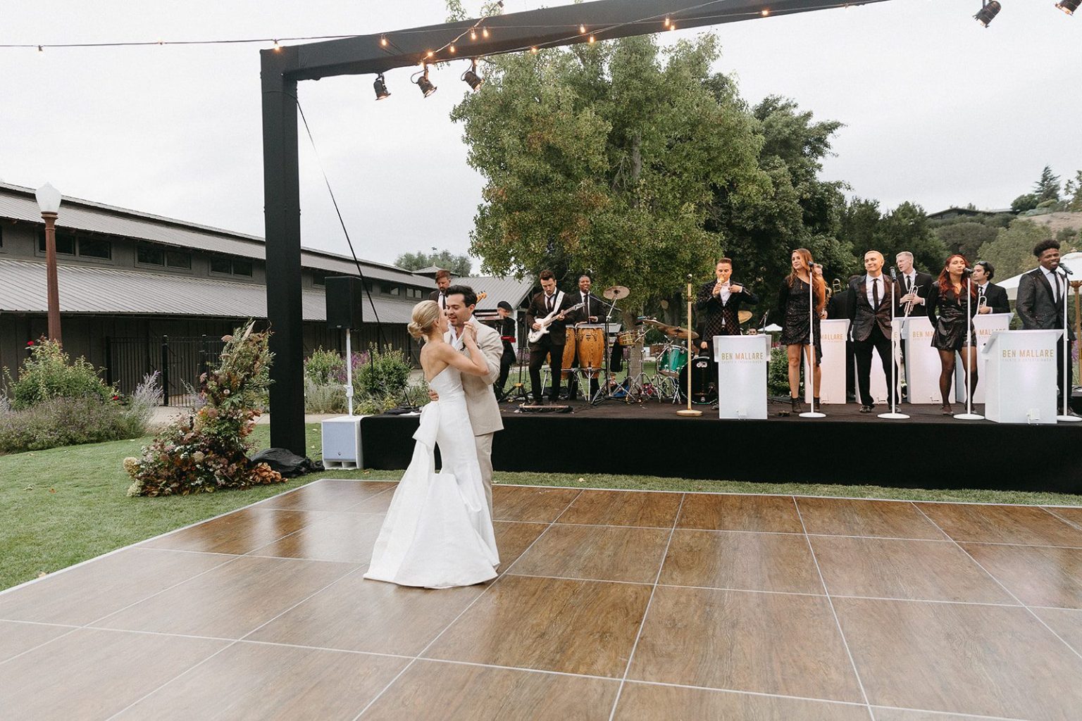 Anna and Sully's wedding at Whispering Rose Ranch, Santa Ynez, California: the reception