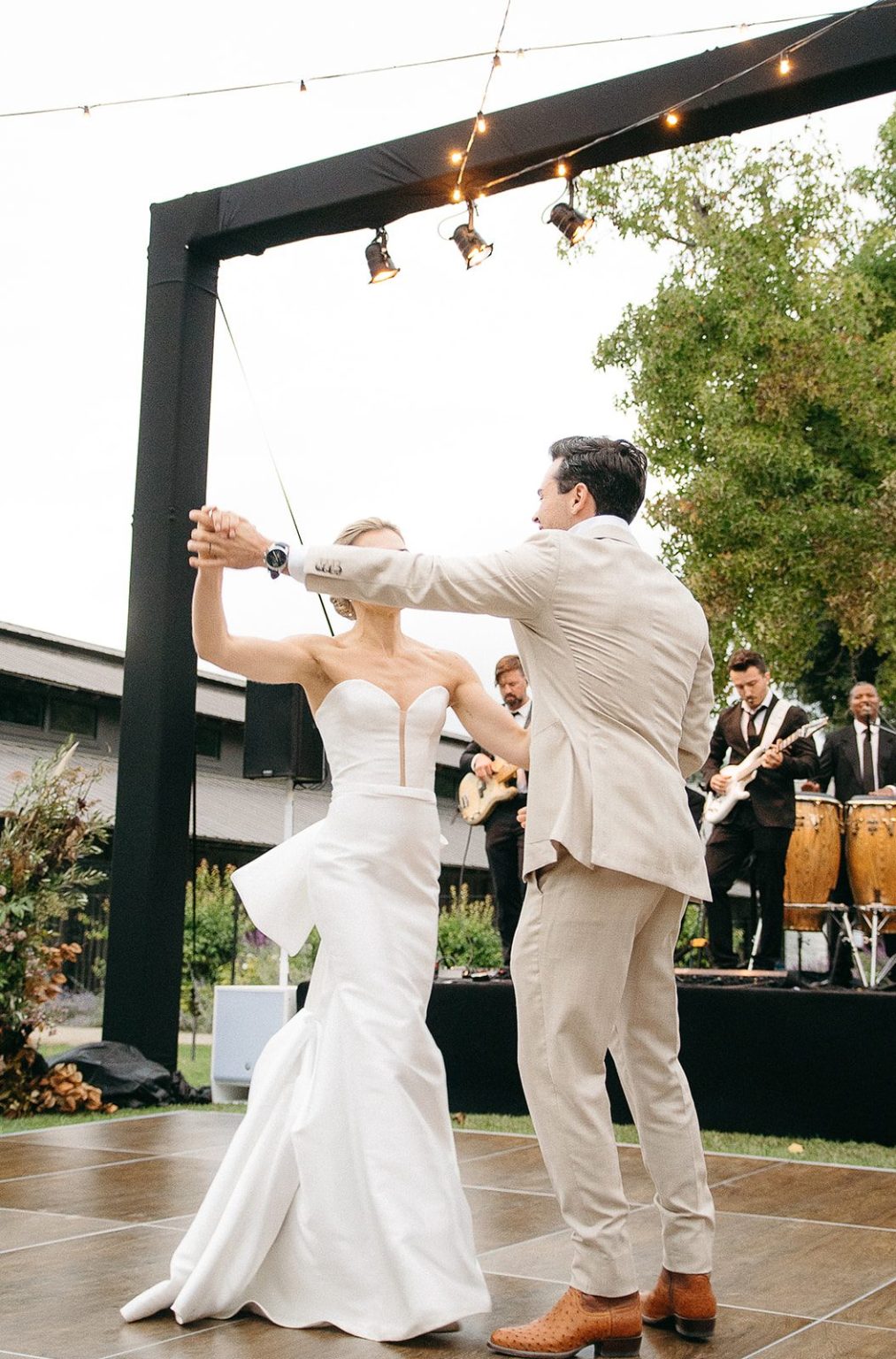 Anna and Sully's wedding at Whispering Rose Ranch, Santa Ynez, California: the reception