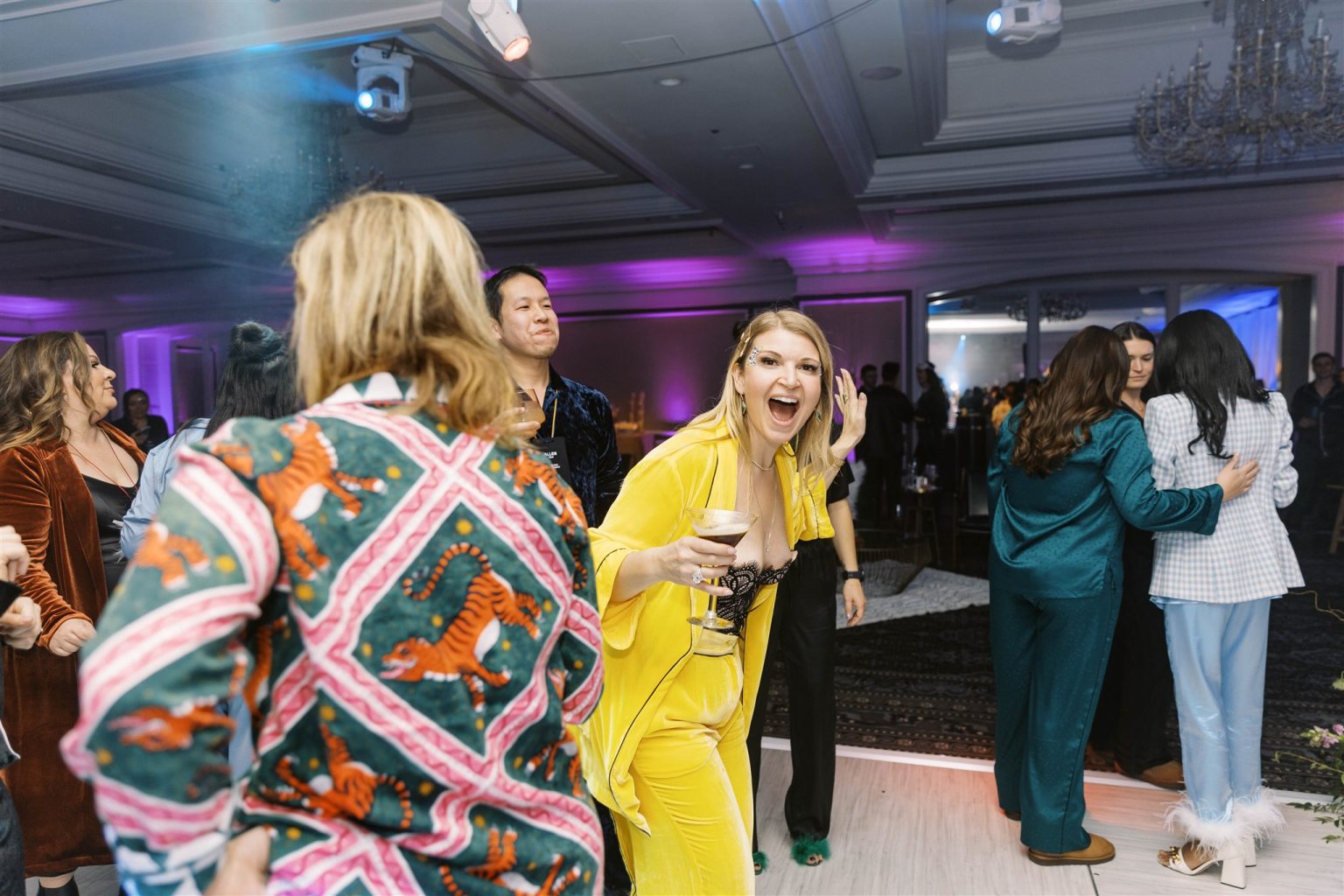 WIPA Colorado Gala in Aspen: dancing in pajamas